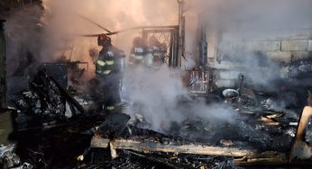 Incendiu la Toplița Mureșului comuna Certej