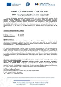 comunicat bretea